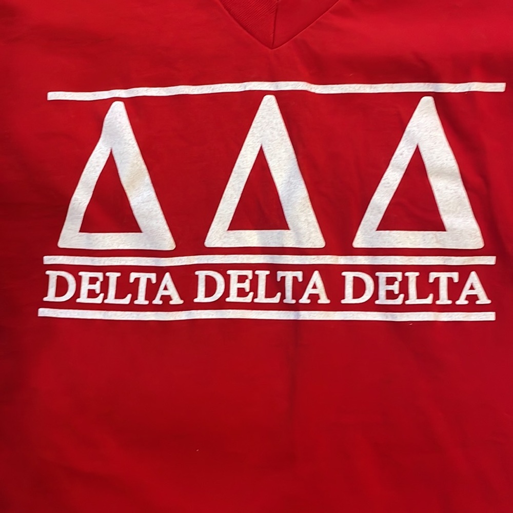 Tri delta sorority T-shirt red